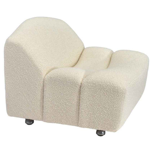 Een open designfauteuil herstellen met respect voor constructie en materiaal